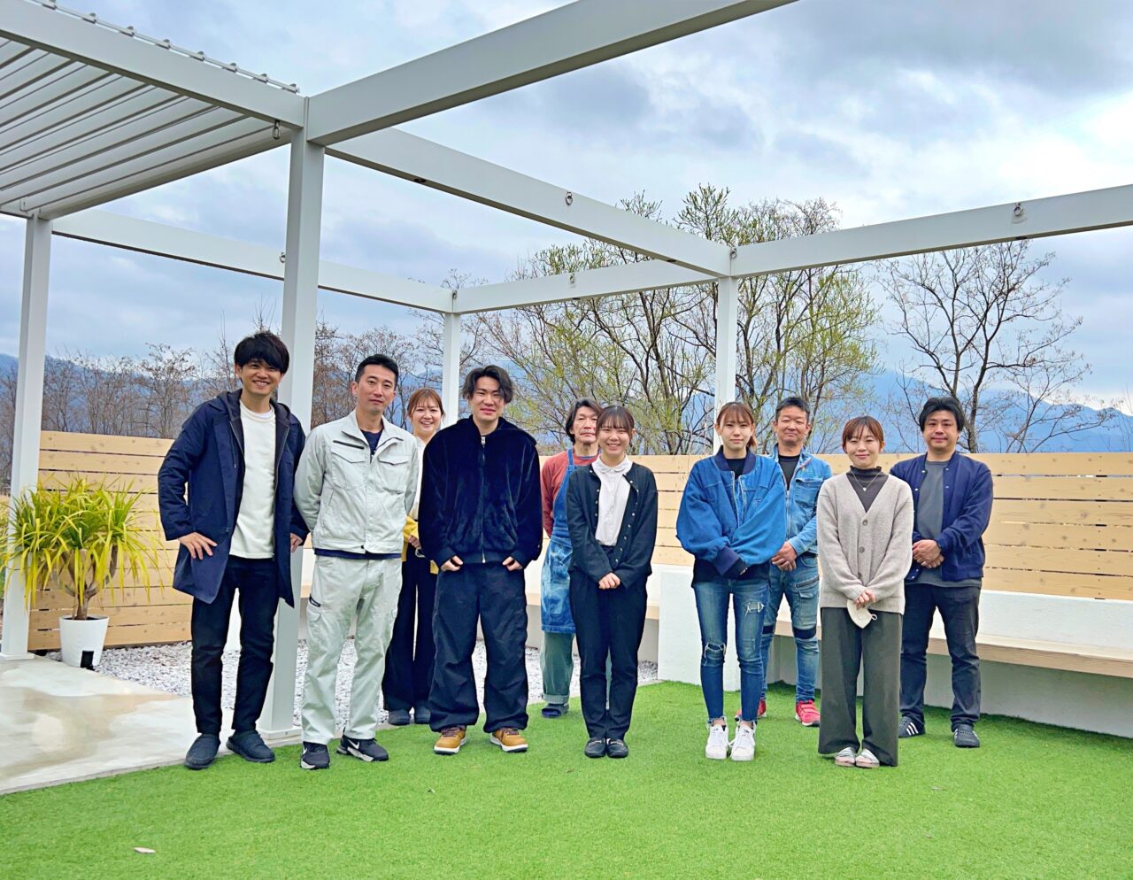 入社式 | 長野県上田市のエクステリア＆外構工事専門店Nine Arcs